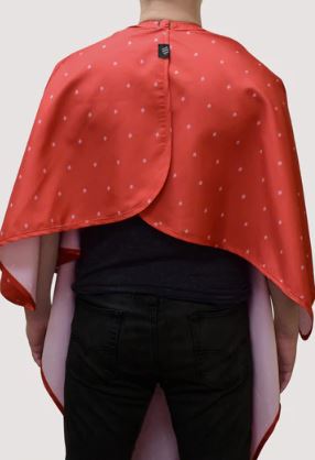 Barber Strong The Barber Cape Shield Collection Red