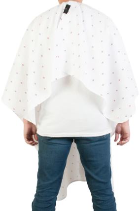 Barber Strong The Barber Cape Shield Collection White