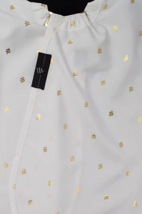 Barber Strong The Barber Cape 24K Gold Collection White