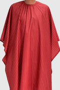 Barber Strong The Barber Cape Classic Collection Red/ White Stripes