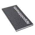 Agenda Appointment Book 3 Column Assistant Black Leopard