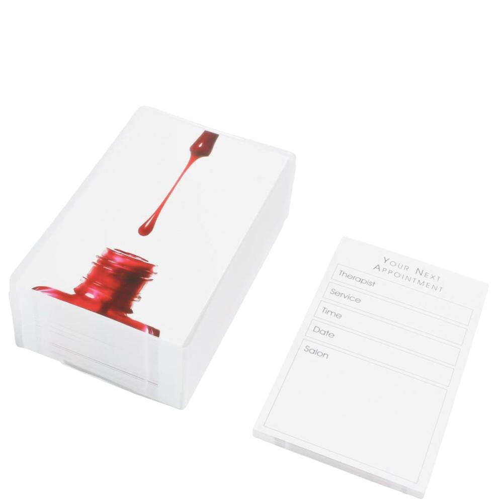 Agenda Appointment Cards Nails AP3N(100)