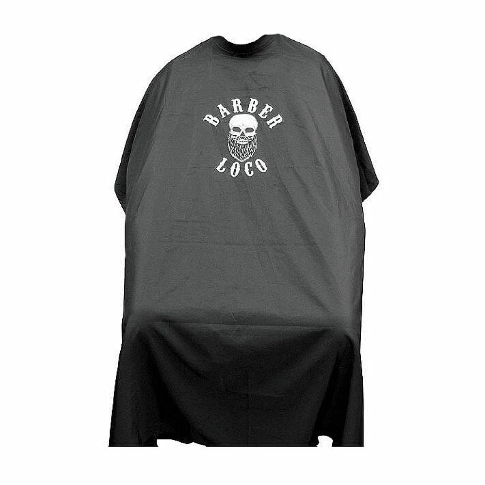 Barber Loco Neoprene Collar Cape Black