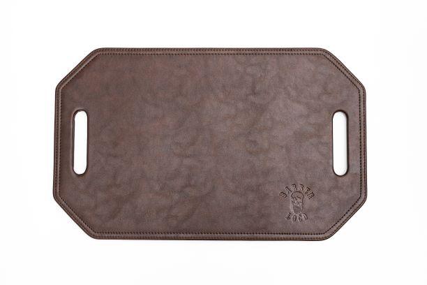 Barber Loco Brown Leather PU Back Mirror