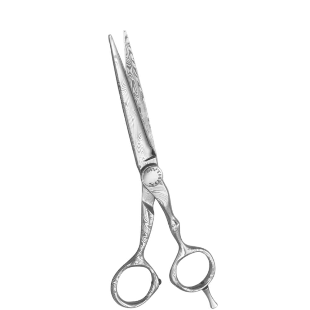 Tondeo Mythos Damast Offset Scissors 6"