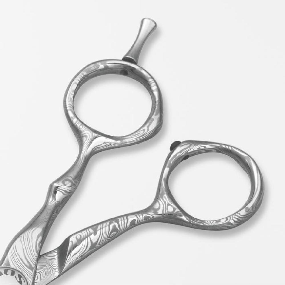 Tondeo Mythos Damast Offset Scissors 6"