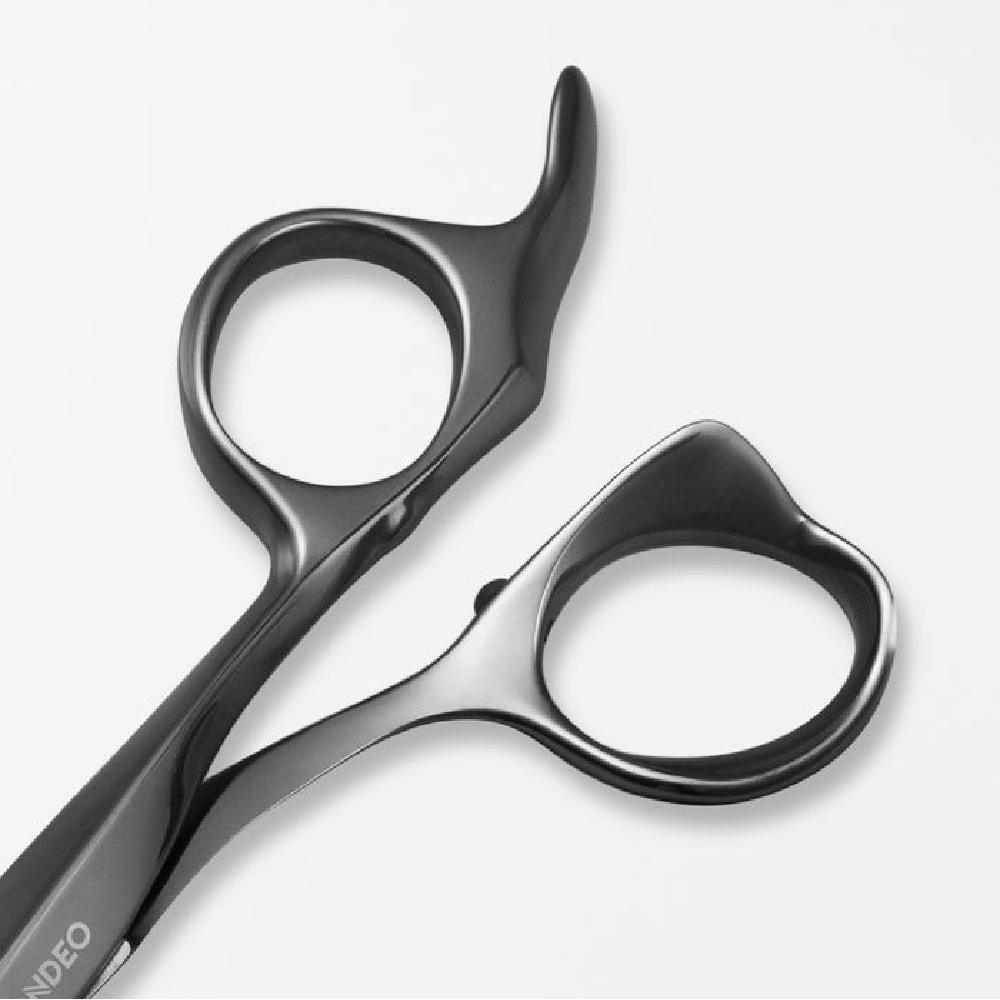Tondeo Zentao Black Offset Scissors 5.5"
