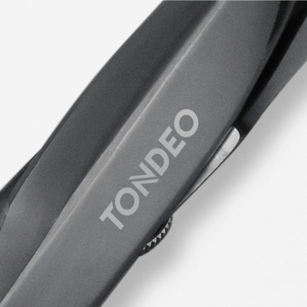 Tondeo Zentao Black Offset Scissors 6.5"