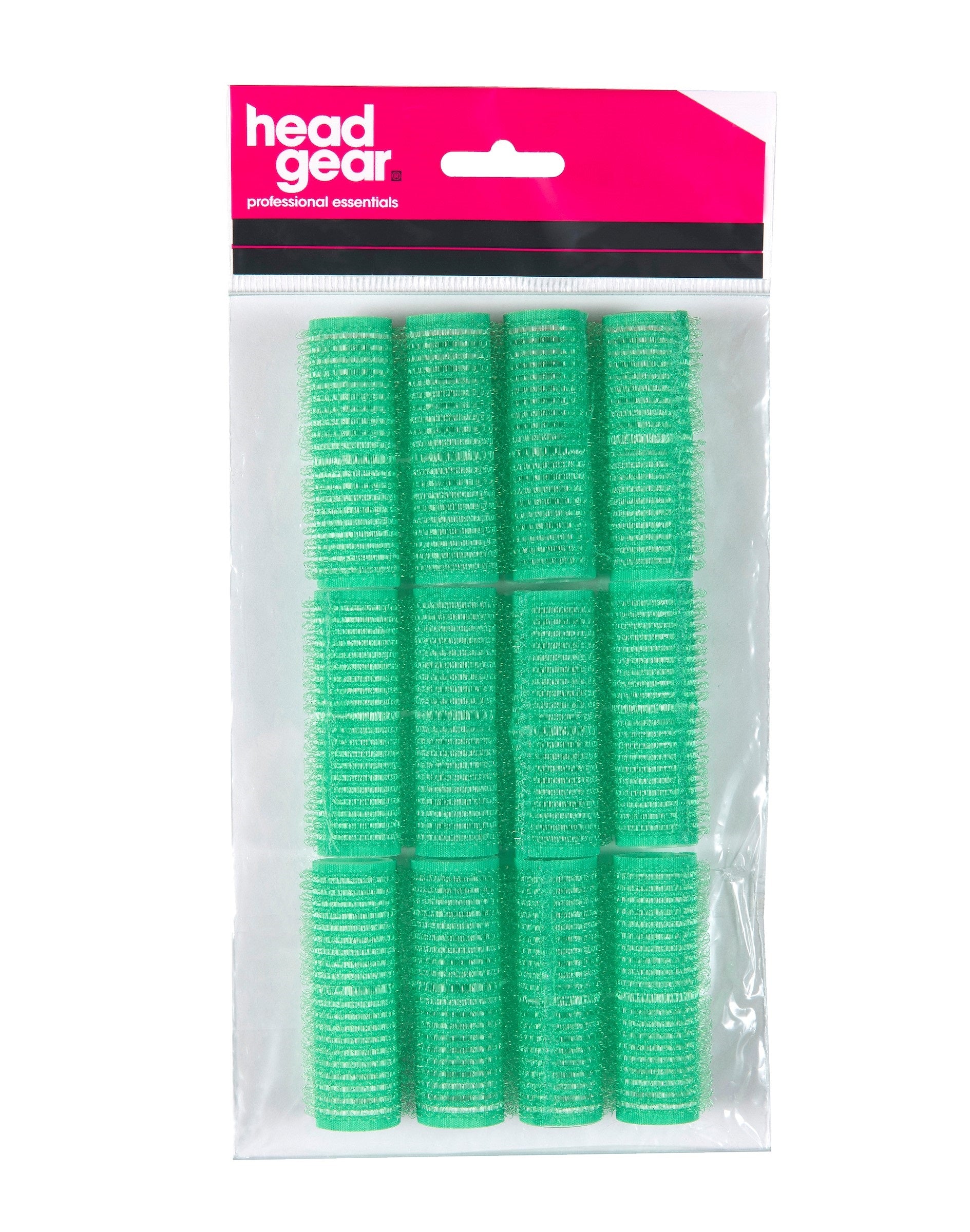 Head Gear Cling Hair Rollers - Small Green 21mm (12)