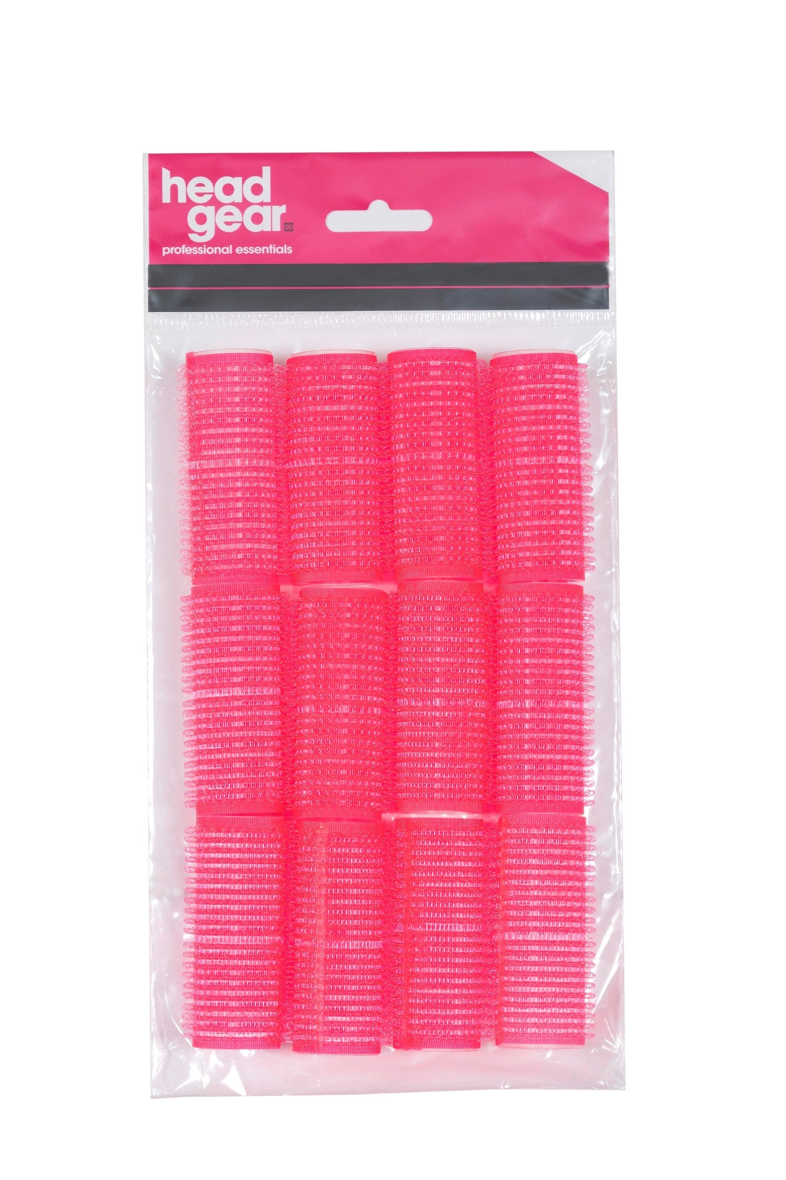 Head Gear Cling Hair Rollers - Small Pink 25mm (12)
