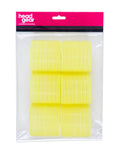 Head Gear Cling Hair Rollers - Jumbo Yellow 66mm (6)
