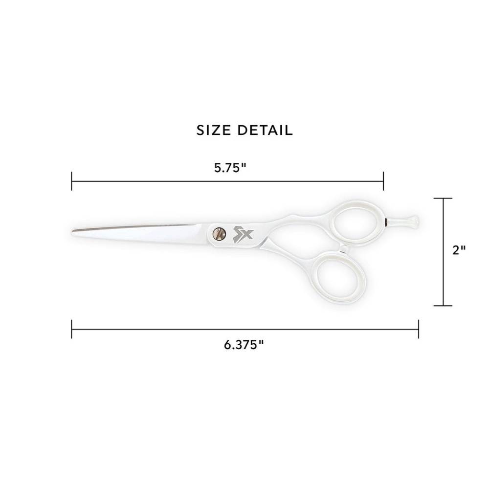 Cricket Shear Xpressions White Party Scissor 5.75"