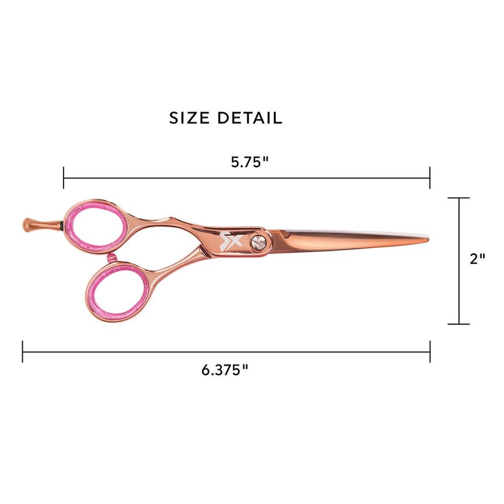 Cricket Shear Xpressions Hey Rosie Left Handed Scissor 5.75"