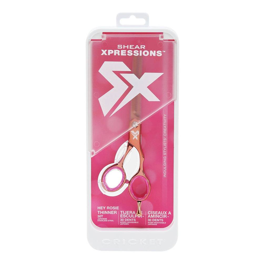 Cricket Shear Xpressions Hey Rosie 30 Teeth Thinner Scissor