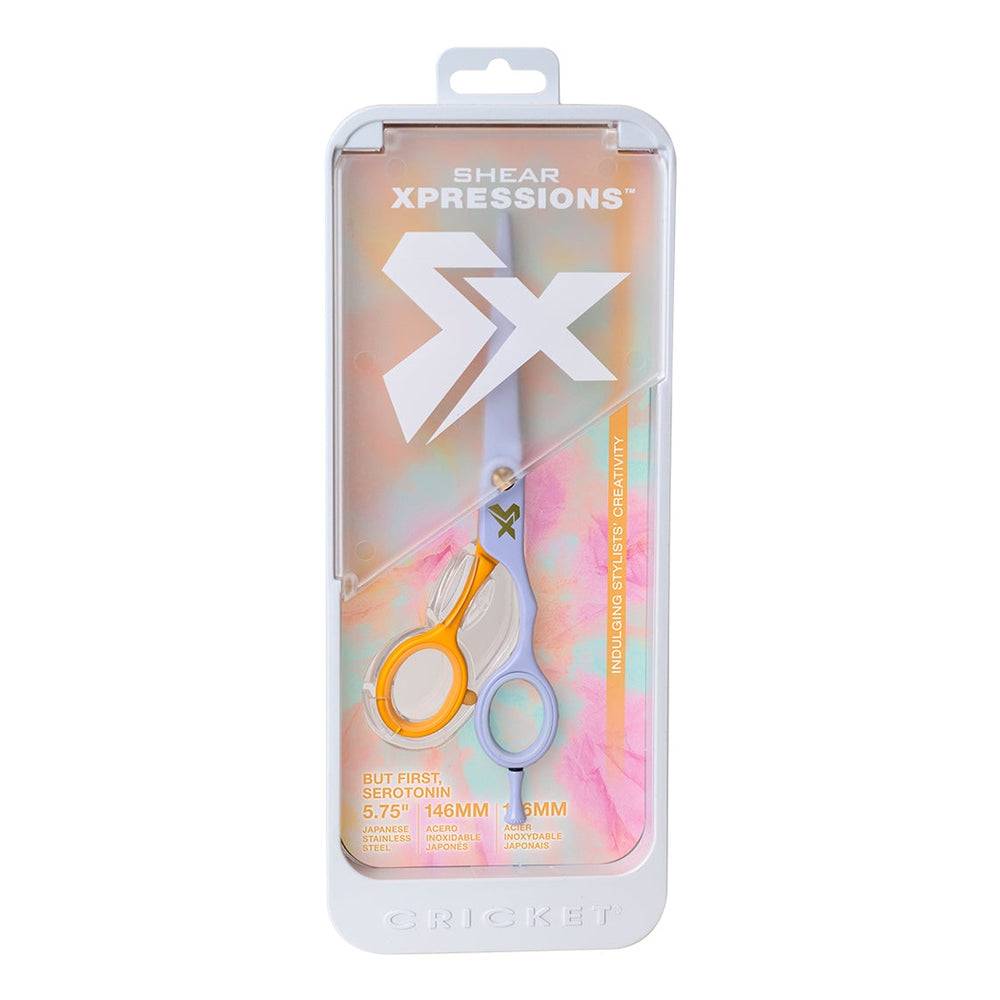 Cricket Shear Xpressions But First, Serotonin Scissor 5.75"