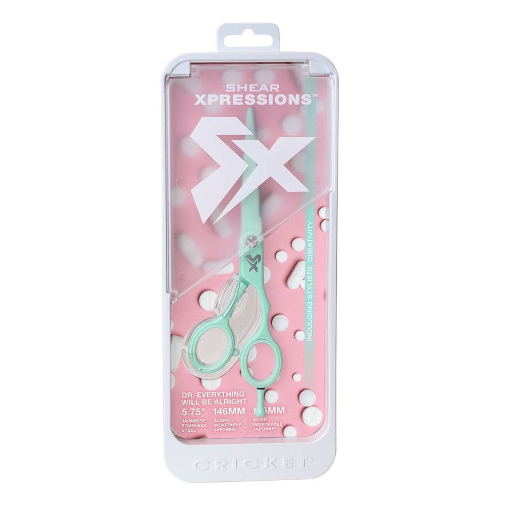 Cricket Shear Xpressions Dr. Everything Will Be Alright Scissor 5.75"