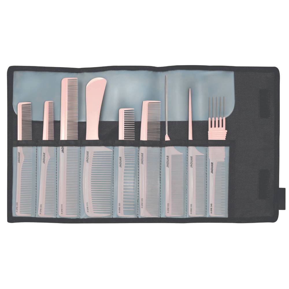 Jaguar A-Line Comb Set Rose (9)