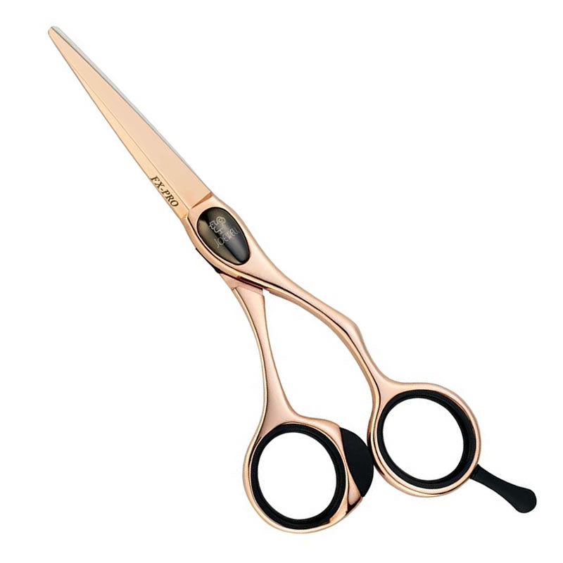 Joewell FX Pro Offset Scissor Pink Gold 5"