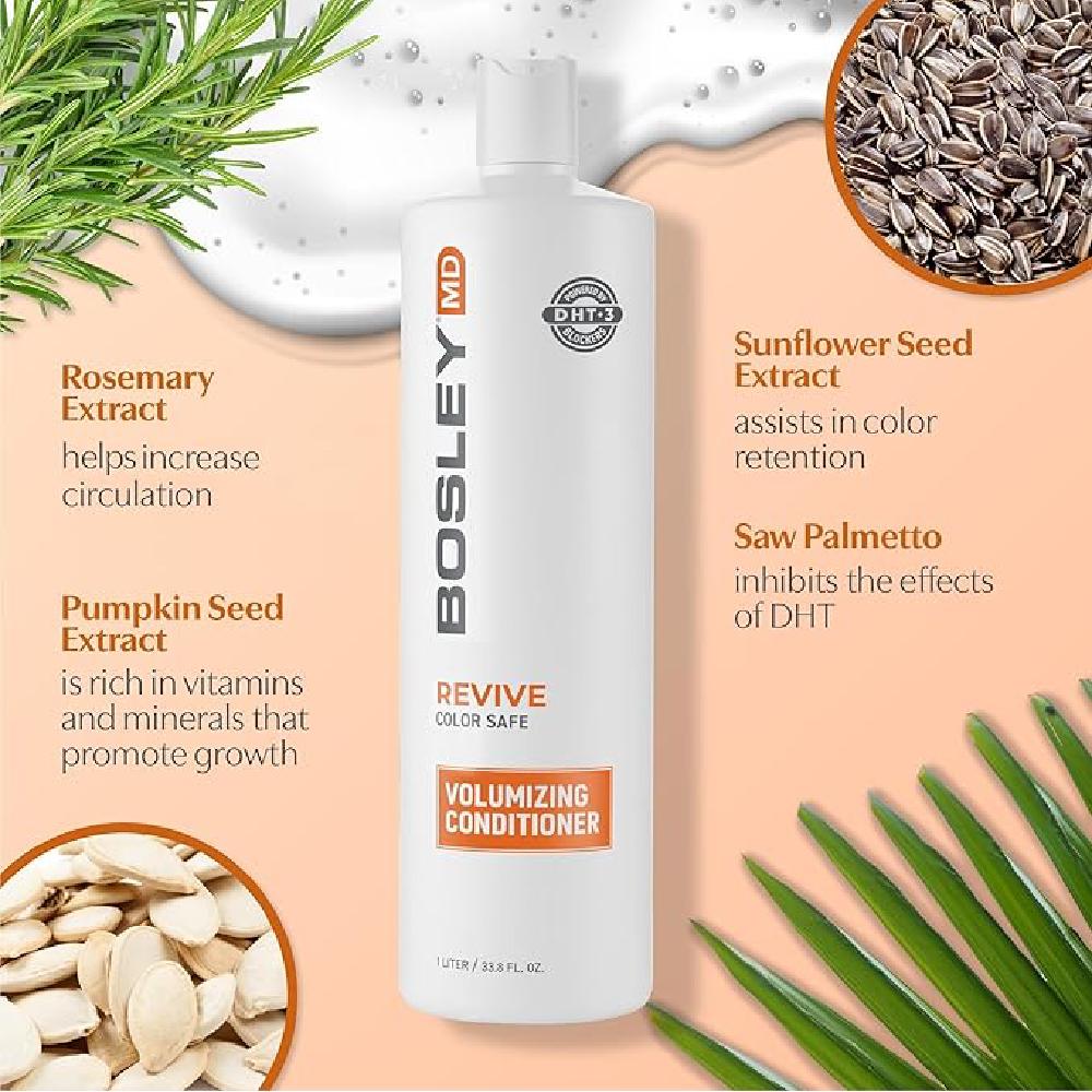 BosleyMD BosRevive Colour Safe Volumising Conditioner 1000ml