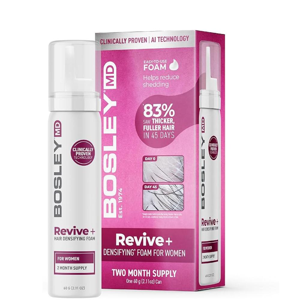 BosleyMD Revive+ Hair Regrowth Treatment Foam for Women 60ml