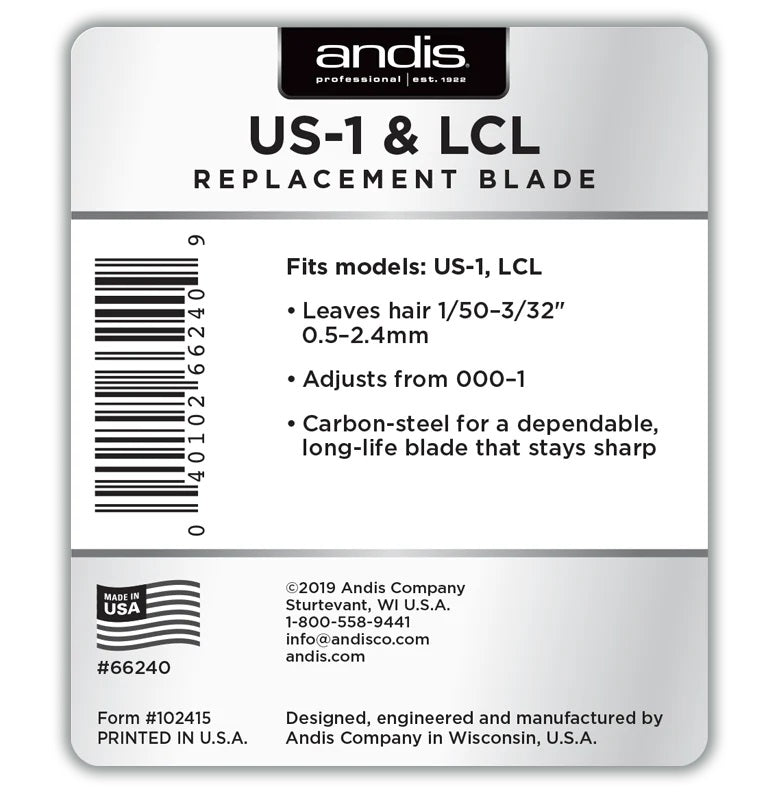 Andis US-1 & LCL Replacement Blade