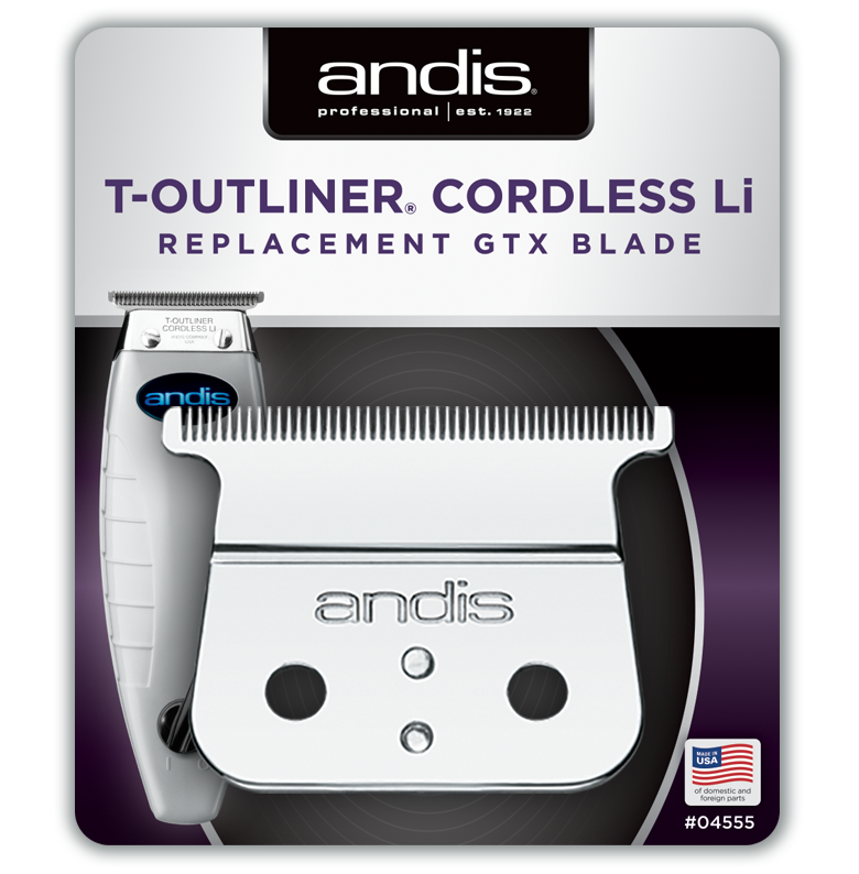 Andis T-Outliner Cordless Li Deep Tooth GTX Blade