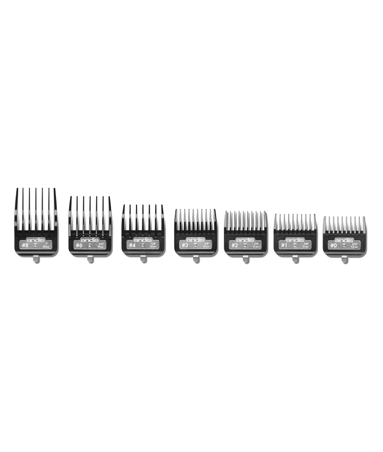 Andis BG Series Premium Metal Clip Comb Set