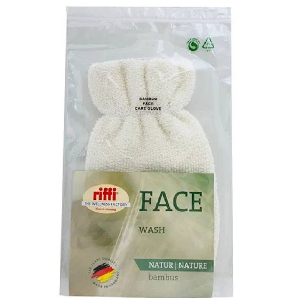 Denman Riffi Bamboo Face Care Glove