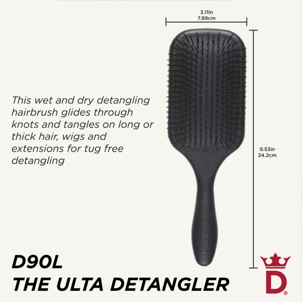 Denman D90L The Ultra Detangler Pink Crush