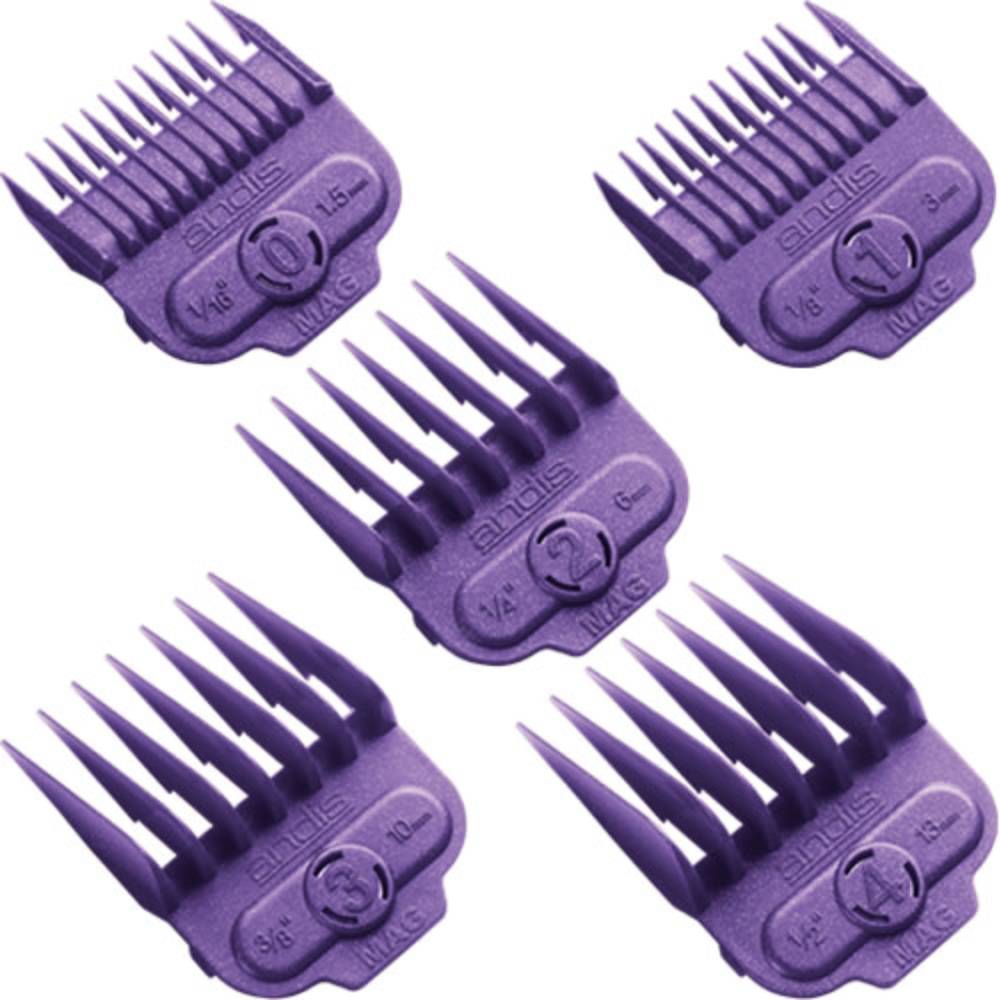 Andis Magnetic Comb Attachment 5 Piece Set #66374