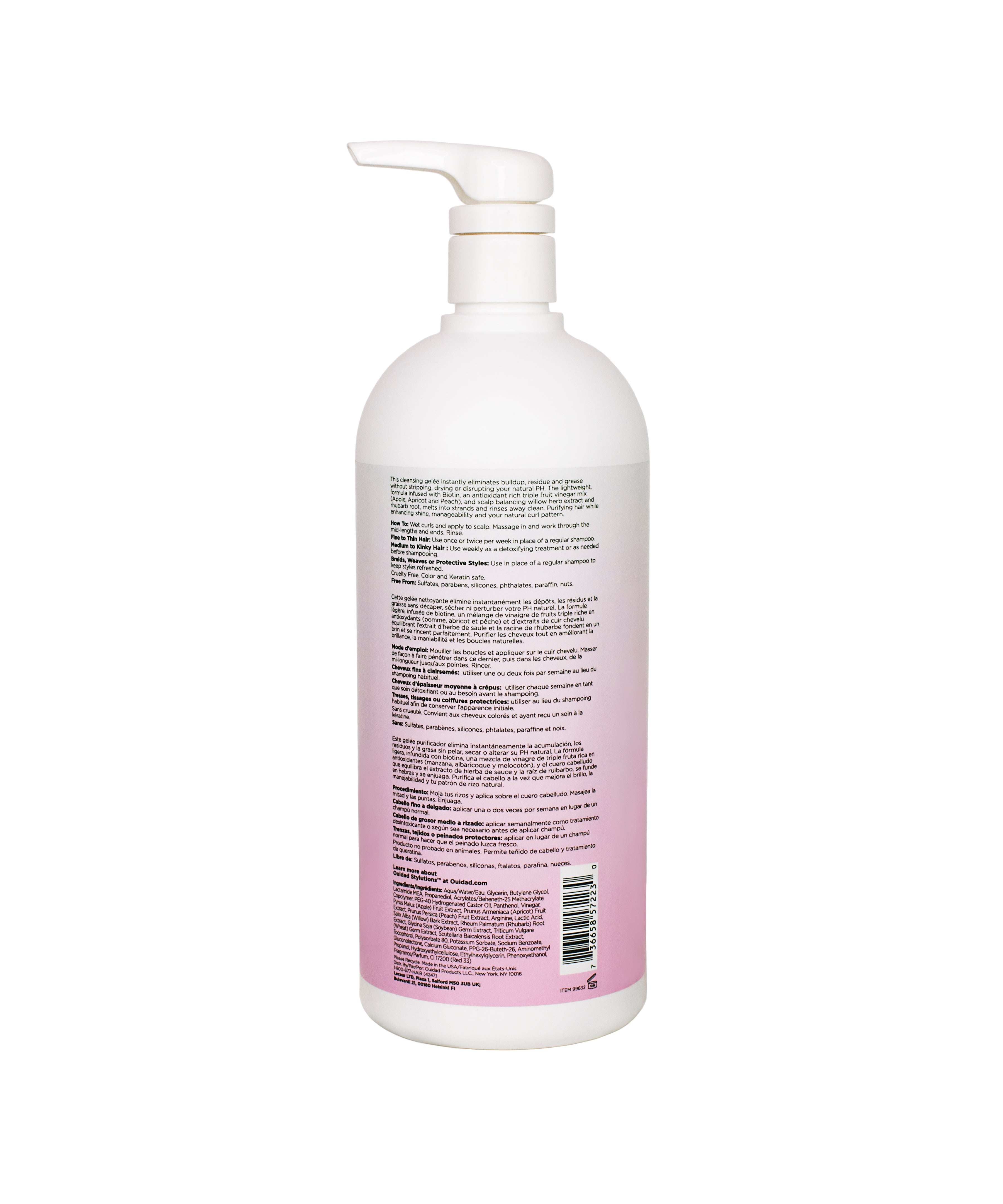 Ouidad Ready, Set, Clean! Scalp + Hair Rinse 1000ml
