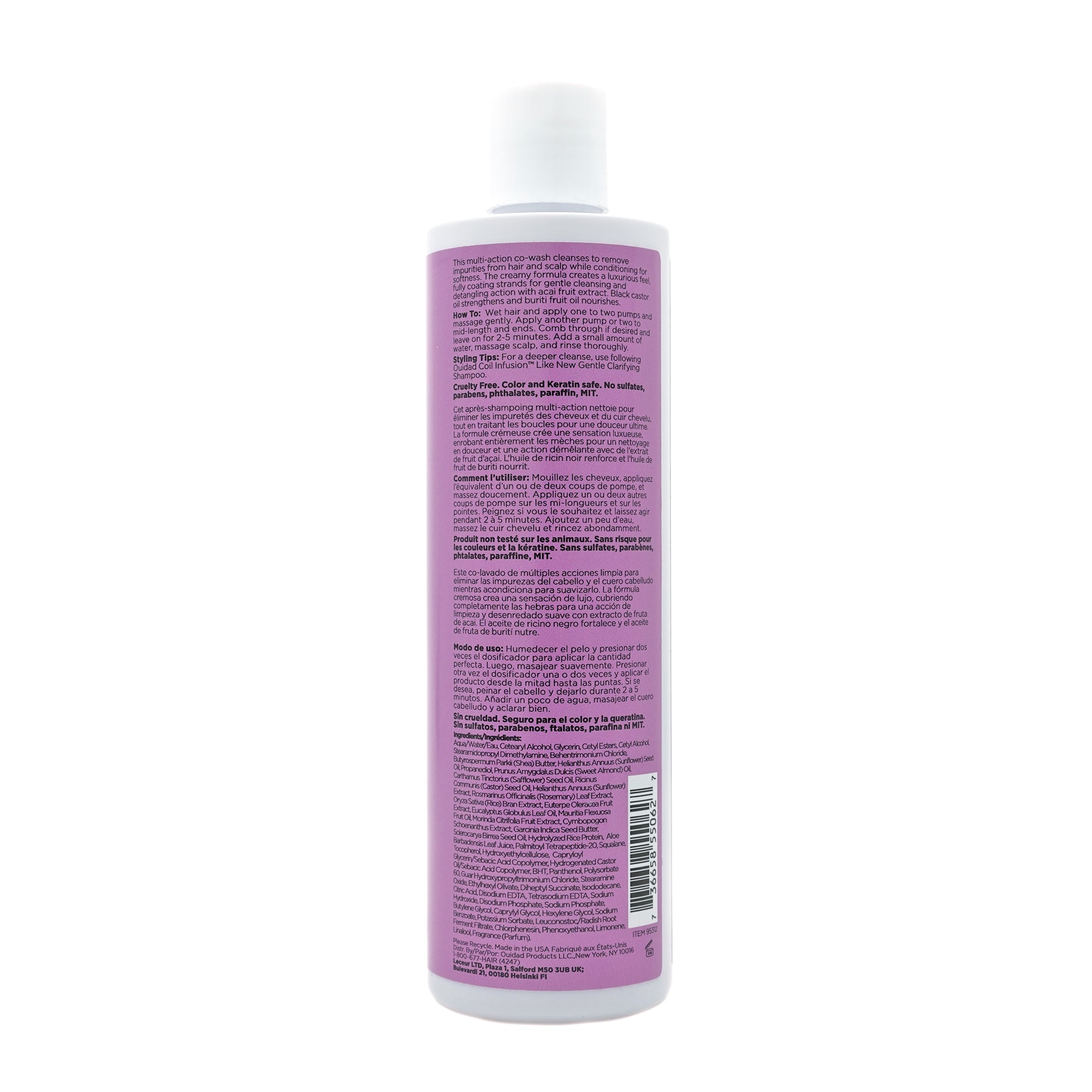 Ouidad Coil Infusion Drink Up Cleansing Conditioner 355ml