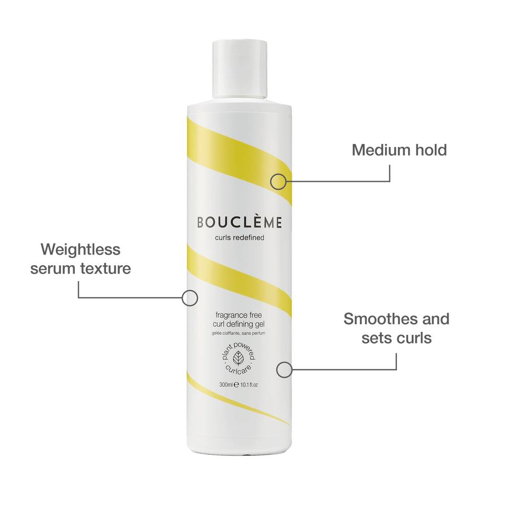 Boucleme Fragrance Free Curl Defining Gel 300ml