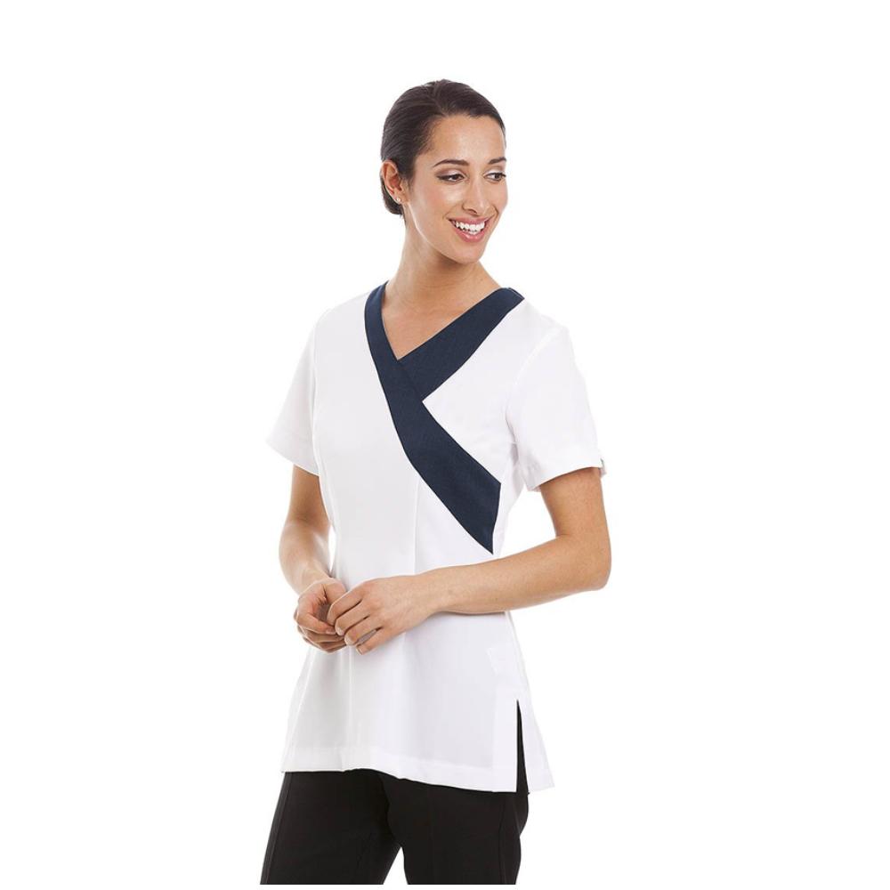 Ohio Tunic White/Navy Size 18