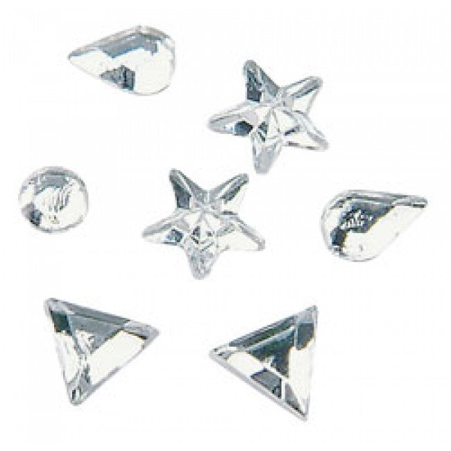 Mad Beauty Rhinestones - Round Clear