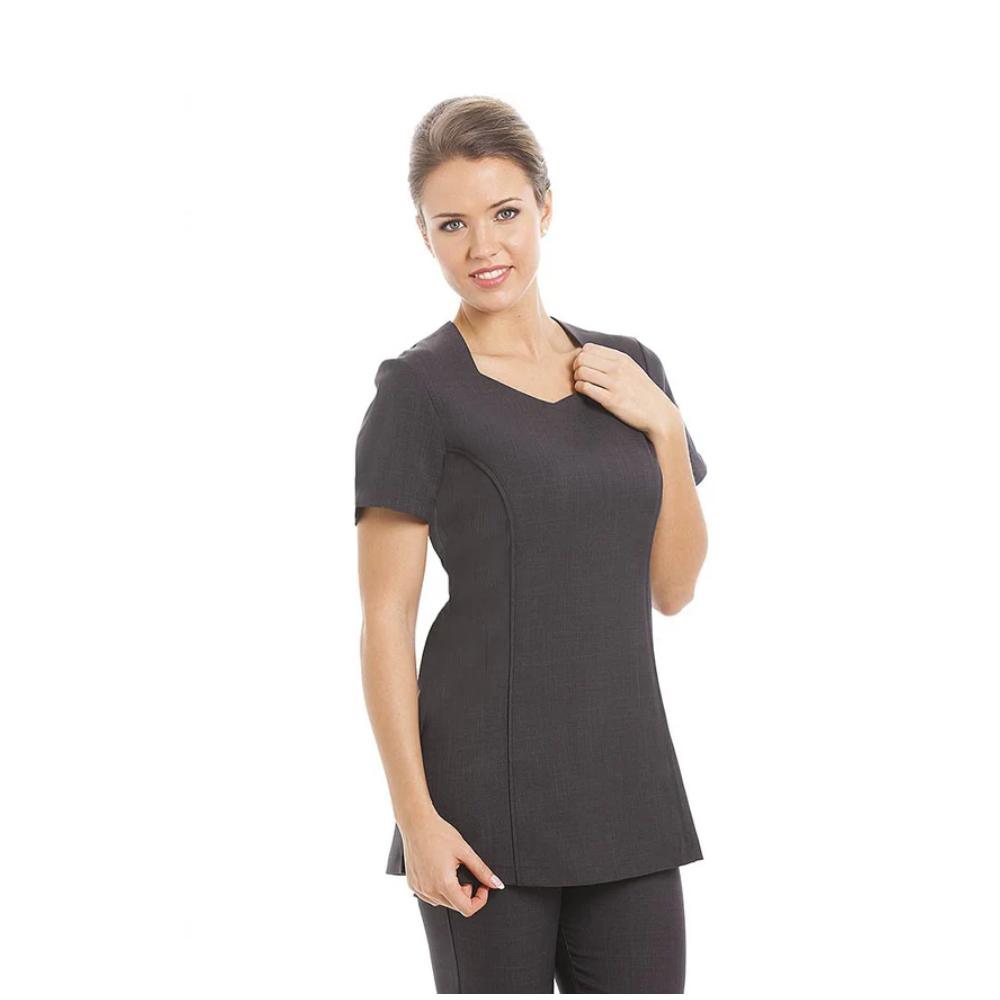 Vegas Tunic Dark Grey Size 10