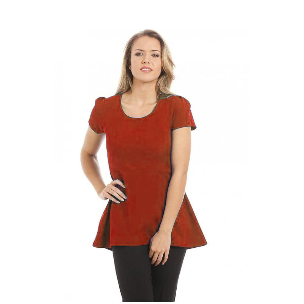 Paris Tunic Red Size 10