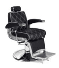 Mirplay Hugo Barber Chair (Black & White)
