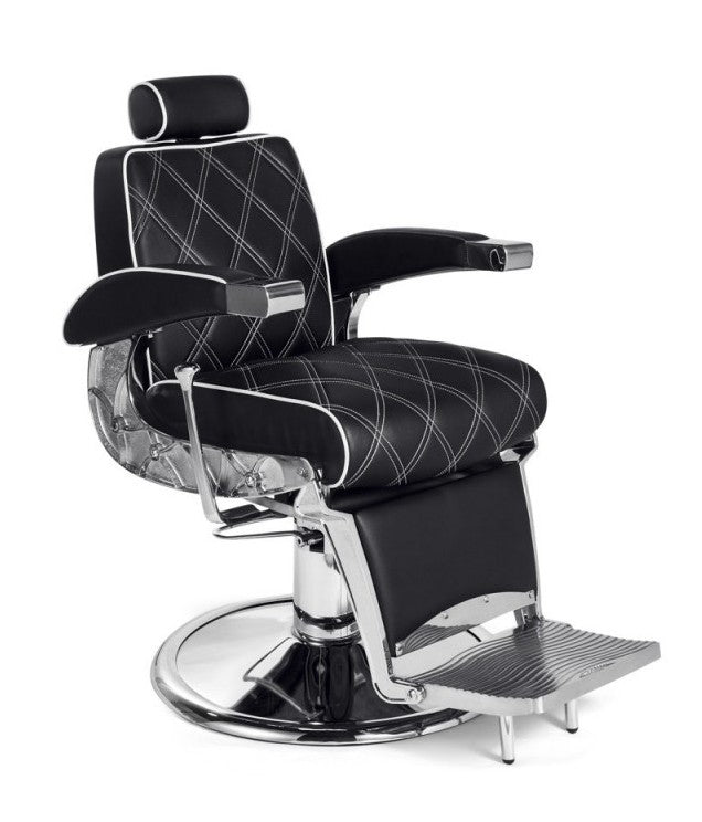 Mirplay Hugo Barber Chair (Black & White)