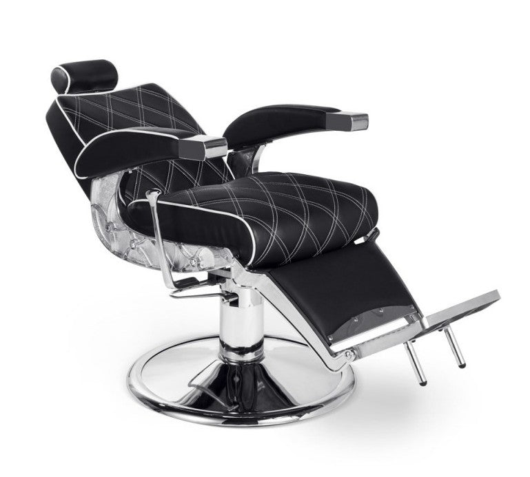 Mirplay Hugo Barber Chair (Black & White)