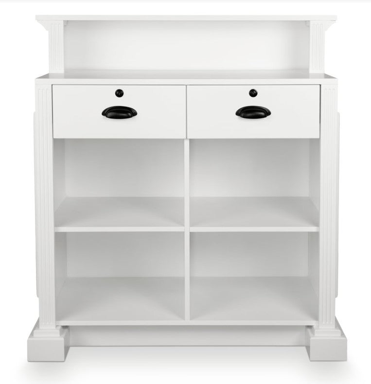 Mirplay Earl Reception Desk White