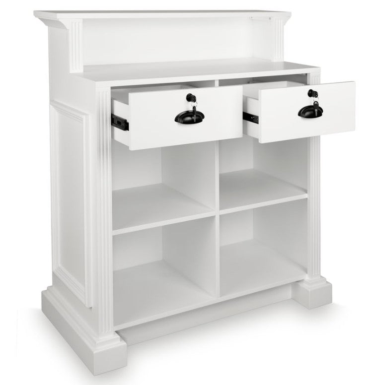 Mirplay Earl Reception Desk White
