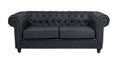 Weelko Repost Black Sofa