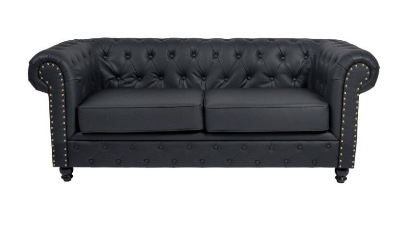 Weelko Repost Black Sofa