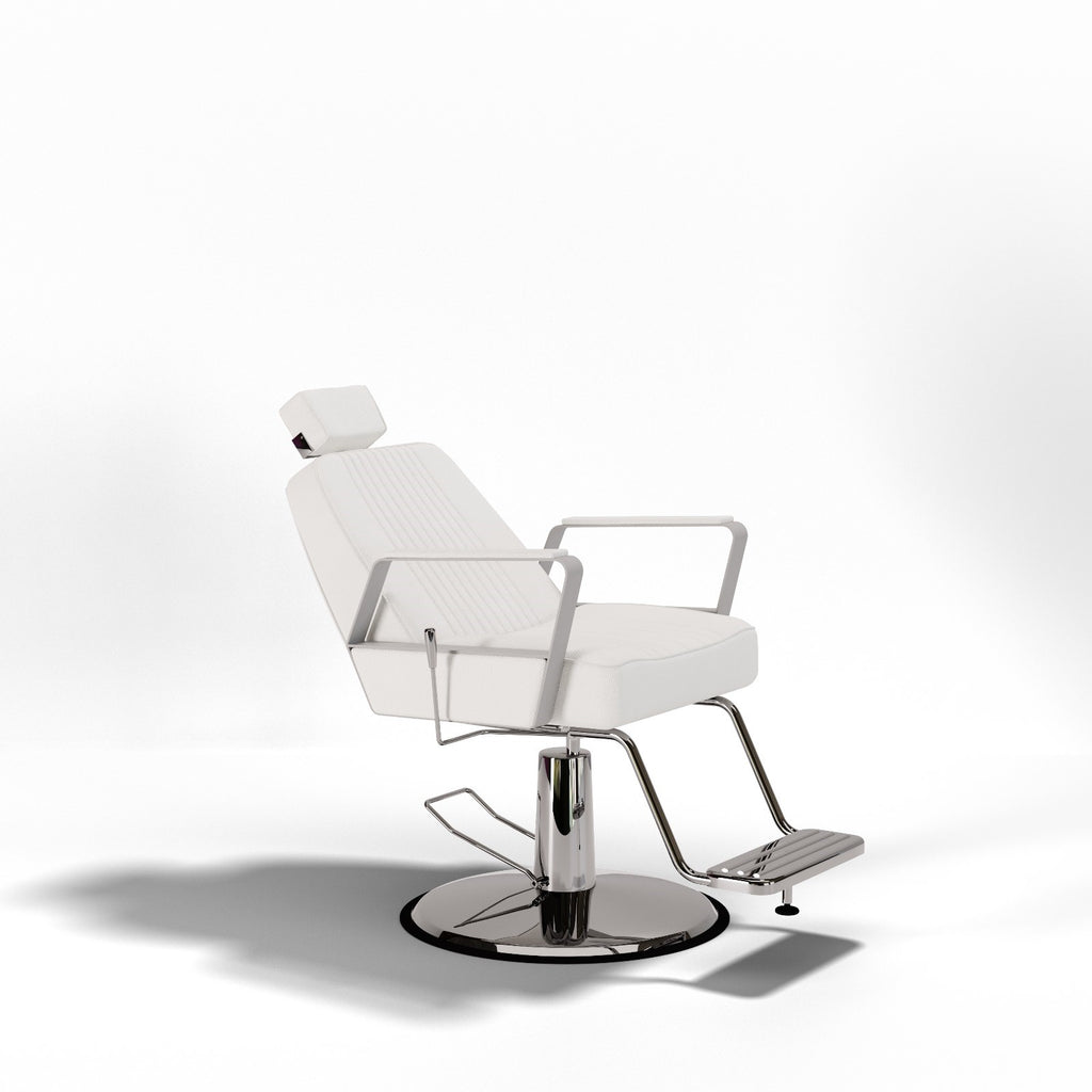 Mirplay Joey Barber Chair - White