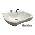 Chris & Sons Frontwash Basin with Tapset