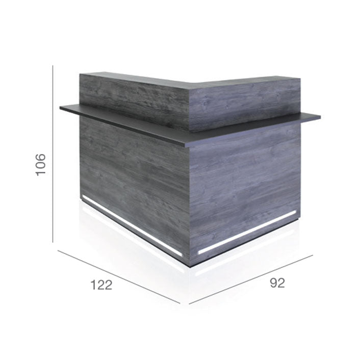 REM Windsor Reception Desk 92x92cm - All Colours