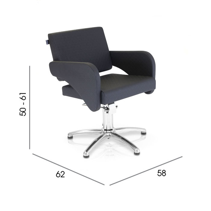 REM Havana Styling Chair On 5 Star Base - All Colours