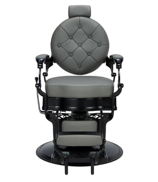 Mirplay Check Barber Chair Grey/Black