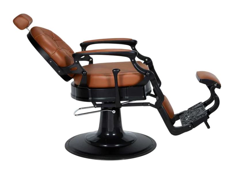 Mirplay Check Barber Chair Brown/Black